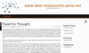 Best-restaurants-paris.net thumbnail