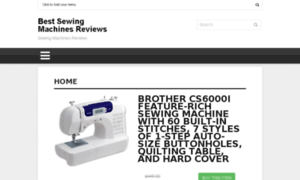 Best-sewing-machine.net thumbnail