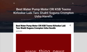 Best-water-pump-motor.blogspot.com thumbnail