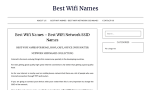 Best-wifi-names.website thumbnail