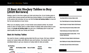 Bestairhockeytables.review thumbnail