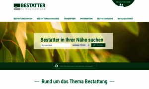 Bestatter-in-deutschland.de thumbnail