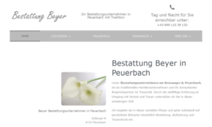 Bestattung-beyer.at thumbnail