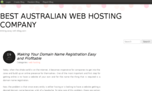 Bestaustralianwebhostingcompany.blog.com thumbnail