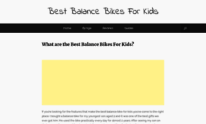 Bestbalancebikesforkids.co.uk thumbnail