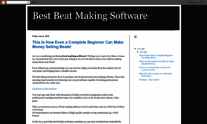 Bestbeatmakingsoftwaretoday.blogspot.com thumbnail