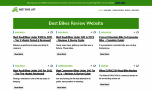 Bestbikelist.com thumbnail