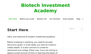 Bestbiotechstocks.com thumbnail