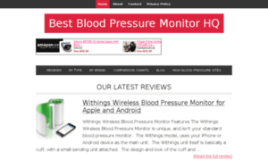 Bestbloodpressuremonitorhq.com thumbnail