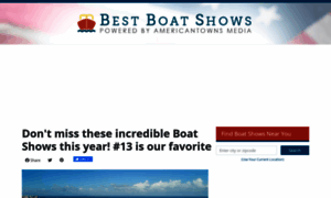 Bestboatshows.info thumbnail