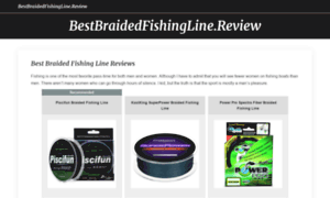 Bestbraidedfishingline.review thumbnail