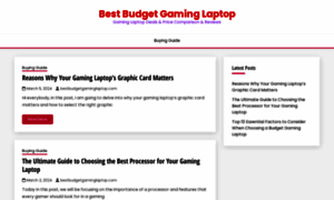 Bestbudgetgaminglaptop.com thumbnail