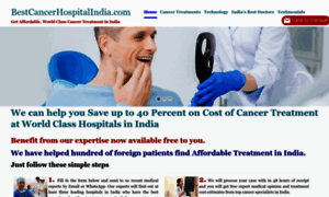 Bestcancerhospitalindia.com thumbnail