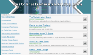 Bestchristianwebhosting.com thumbnail