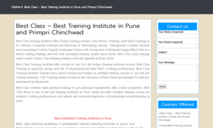 Bestclasstrainingpune.in thumbnail