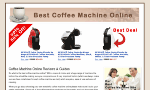 Bestcoffeemachineonline.co.uk thumbnail