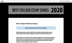 Bestcollegeessays2016.submittable.com thumbnail