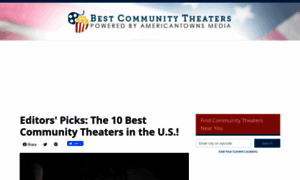 Bestcommunitytheaters.com thumbnail