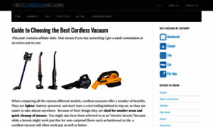 Bestcordlessvacuums.net thumbnail