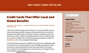 Bestcreditcardsinuae.wordpress.com thumbnail