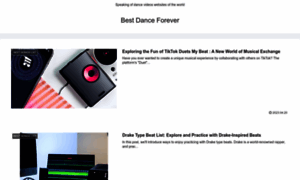 Bestdanceforever.com thumbnail