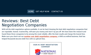 Bestdebtnegotiationcompanies.com thumbnail