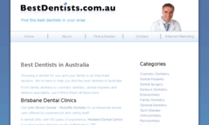 Bestdentists.com.au thumbnail