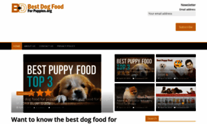 Bestdogfoodforpuppies.org thumbnail
