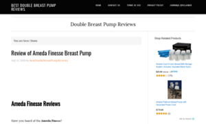 Bestdoublebreastpumpreviews.com thumbnail