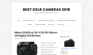 Bestdslrcameras2018.com thumbnail