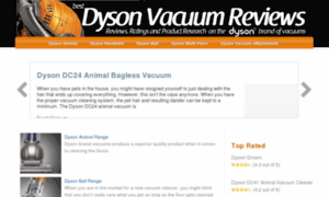 Bestdysonvacuumreviews.org thumbnail