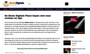 Bestedigitalepiano.be thumbnail