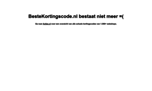 Bestekortingscode.nl thumbnail