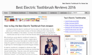 Bestelectrictoothbrushes.org thumbnail