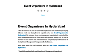 Besteventorganisersinhyderabad.wordpress.com thumbnail