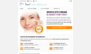 Besteyecreams.org thumbnail