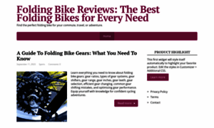 Bestfoldingbikereviews.org thumbnail