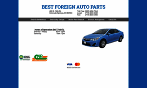 Bestforeignautoparts.net thumbnail