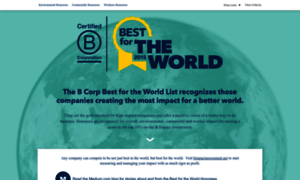 Bestfortheworld.bcorporation.net thumbnail