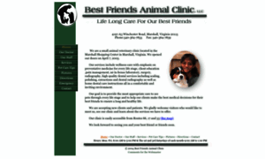 Bestfriendsanimalclinic.com thumbnail