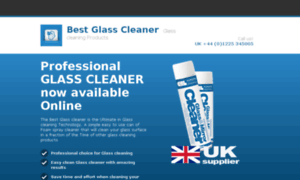 Bestglasscleaner.co.uk thumbnail