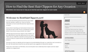 Besthairclippers.net thumbnail