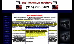 Besthandguntraining.com thumbnail