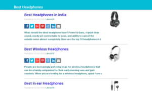 Bestheadphones.co.in thumbnail