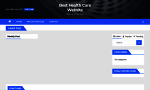 Besthealthcarewebsite.com thumbnail
