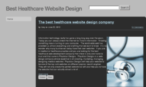 Besthealthcarewebsitedesign.devhub.com thumbnail