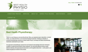 Besthealthphysio.ca thumbnail