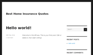 Besthomeinsurancequotes.net thumbnail