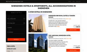 Besthotelsshenzhen.com thumbnail