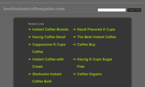 Bestinstantcoffeeguide.com thumbnail